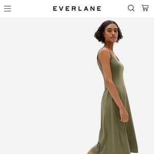 Everlane tank dress